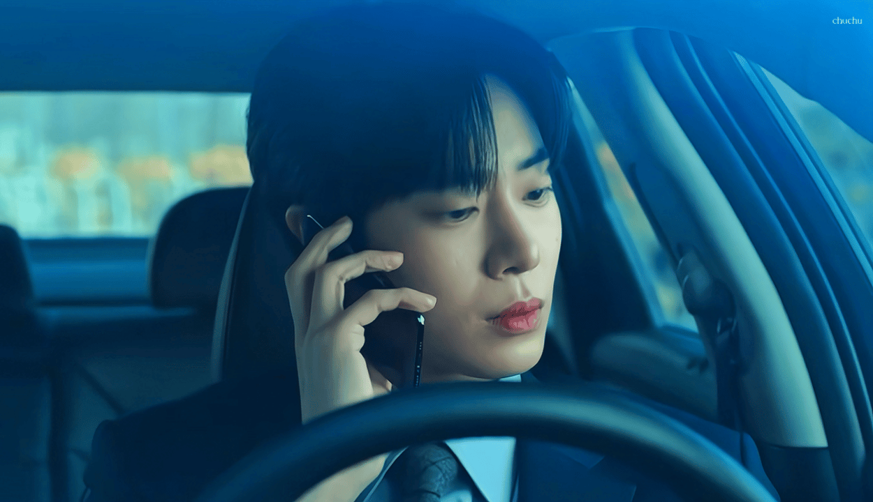 Behind-the-scenes cut of Choo Youngwoo
