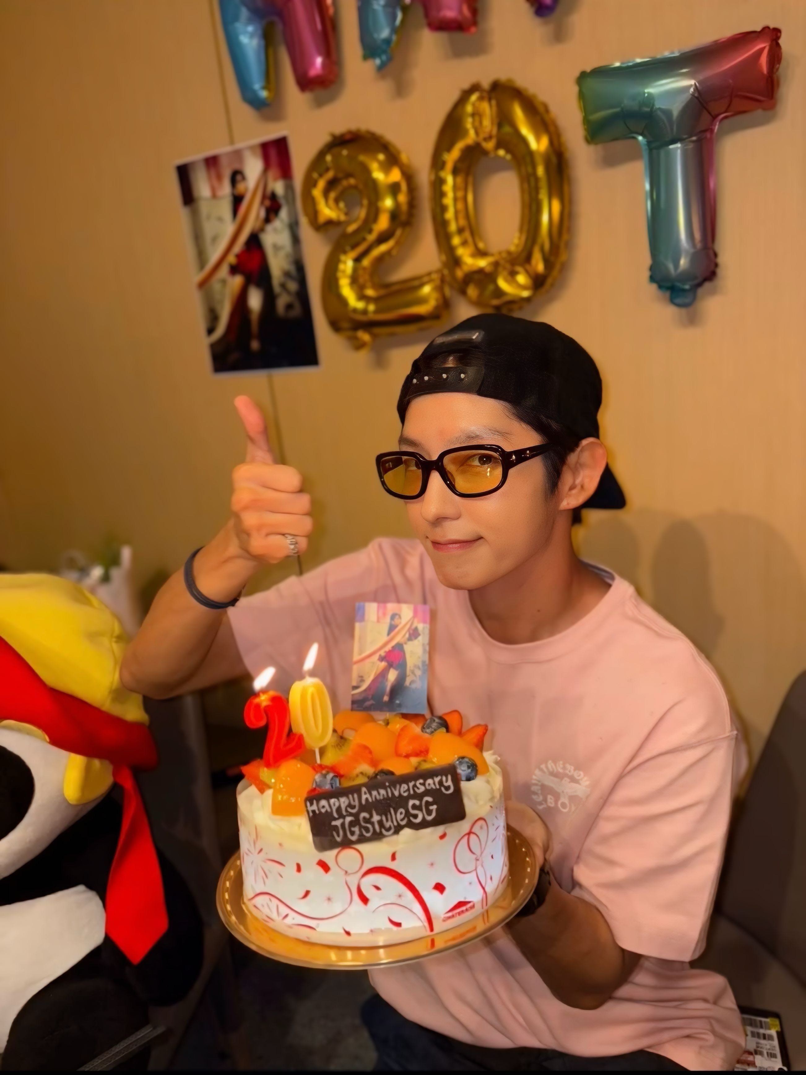 Recent activity shot of Lee Joongi