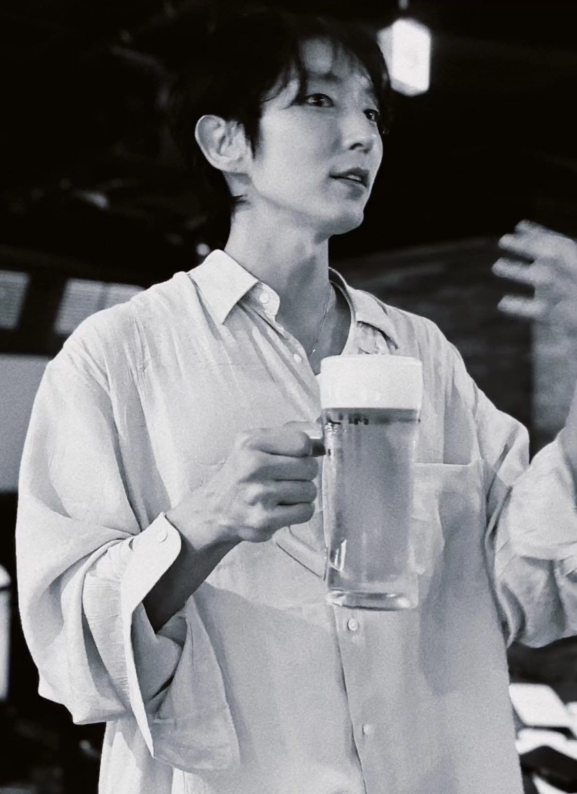 A moment captured by a fan of Lee Joongi