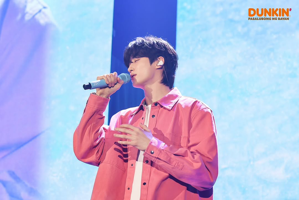 Recent activity shot of Byeon Wooseok