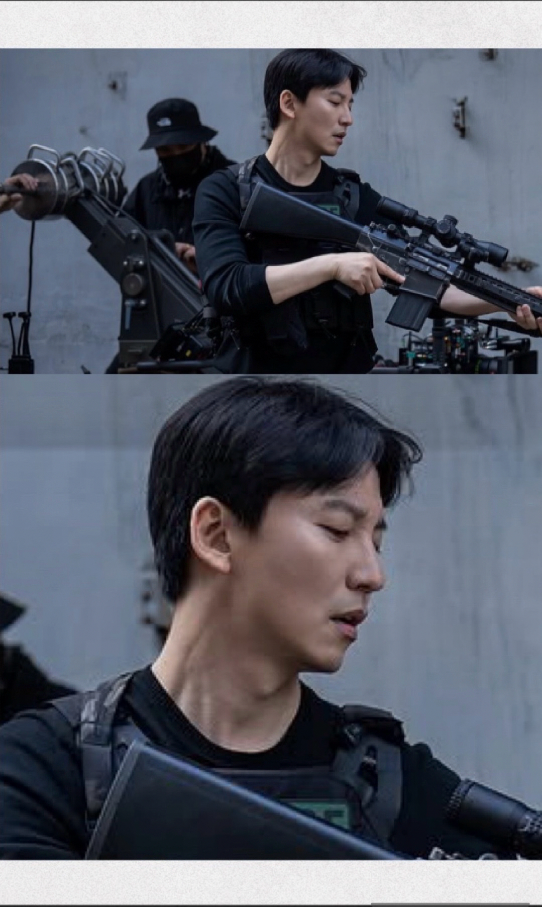Emotional wallpaper shared by fans for Kim Namgil