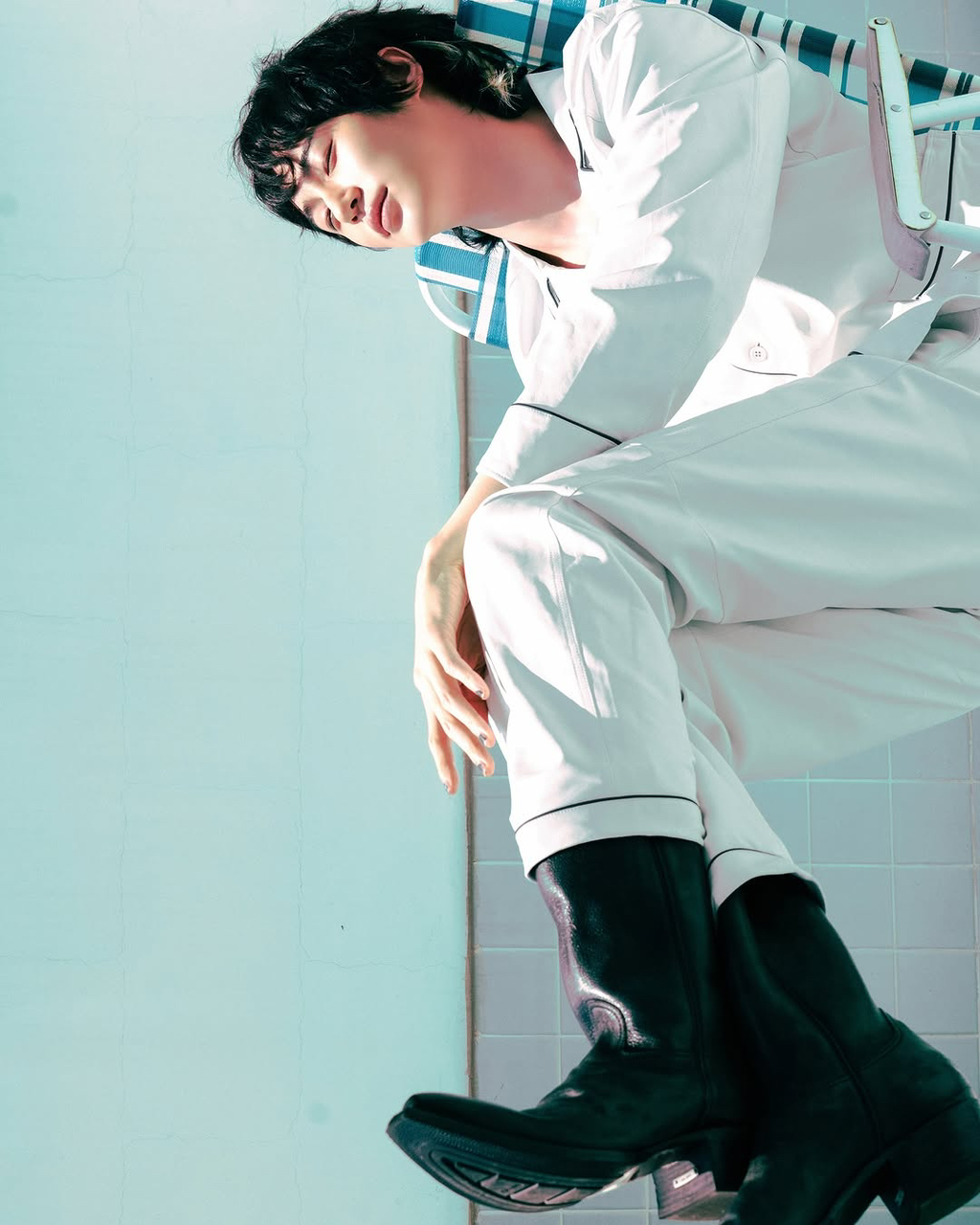 A moment captured by a fan of Byeon Wooseok