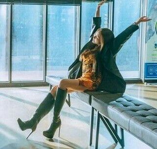 A moment captured by a fan of Park Minyoung