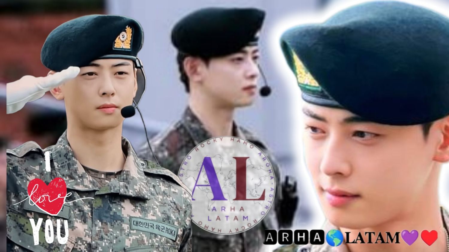 Recent activity shot of Cha Eunwoo