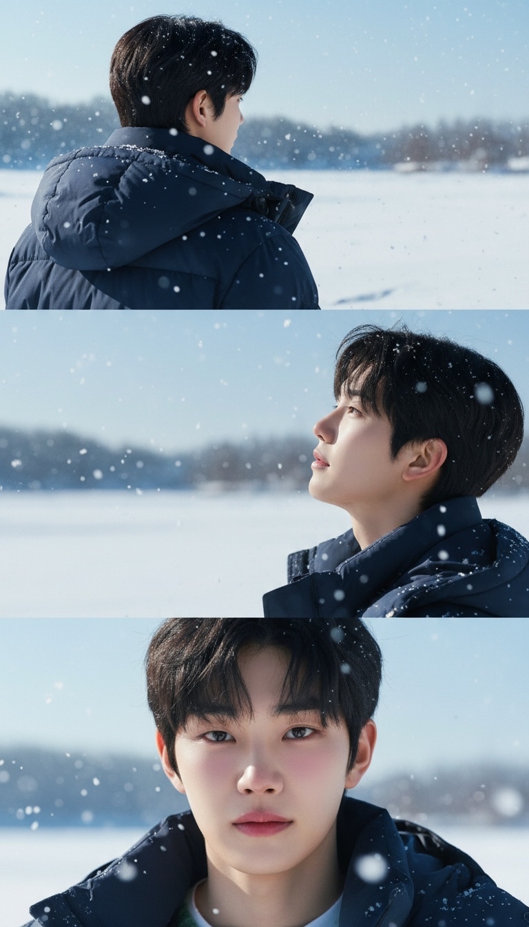 A moment captured by a fan of Kim Jaeyoung