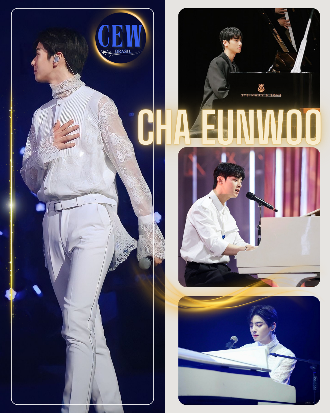 Recent activity shot of Cha Eunwoo