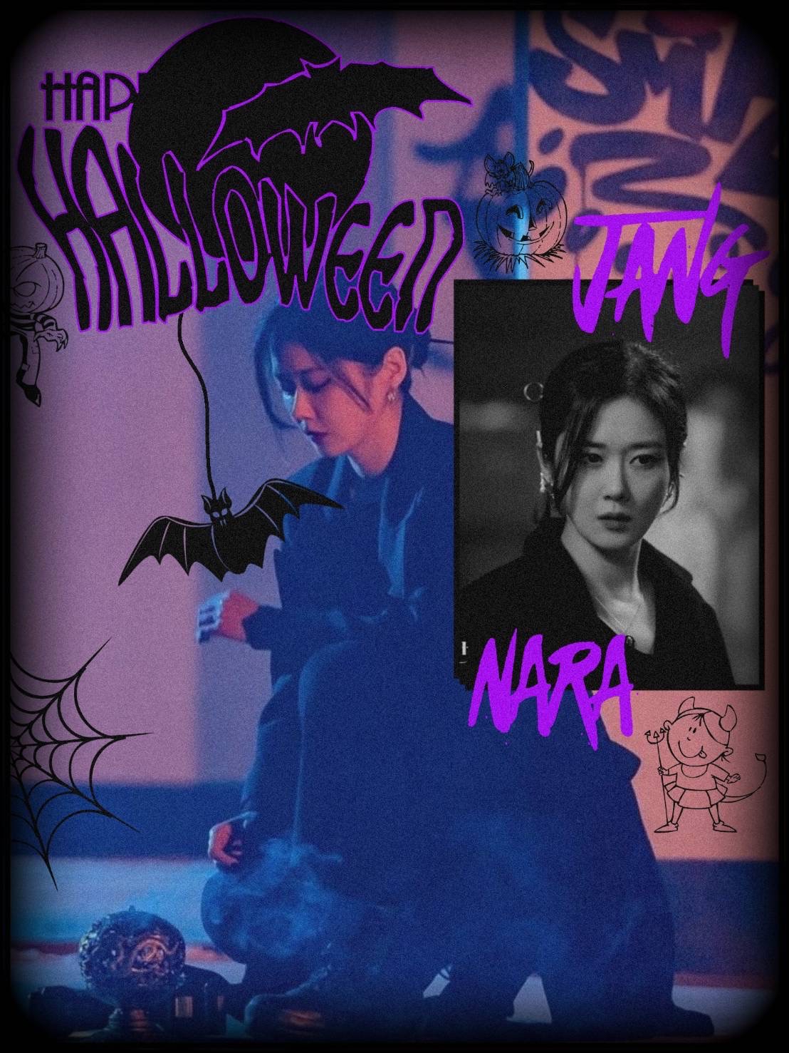 Behind-the-scenes cut of Jang Nara