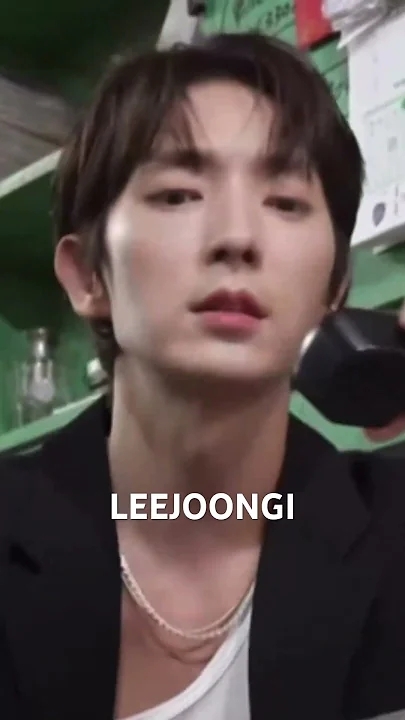 Recent activity shot of Lee Joongi