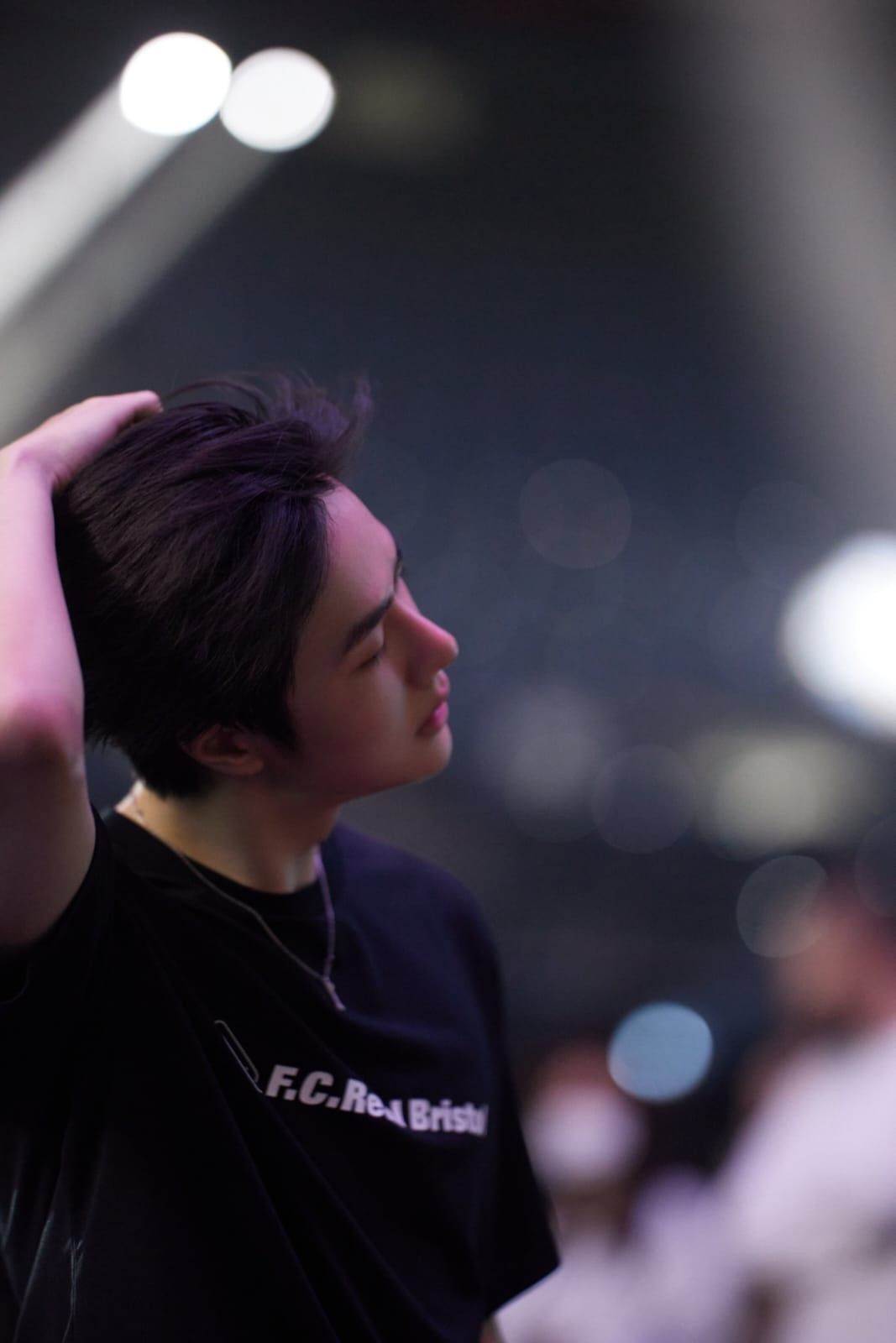 A moment captured by a fan of Wang Yibo