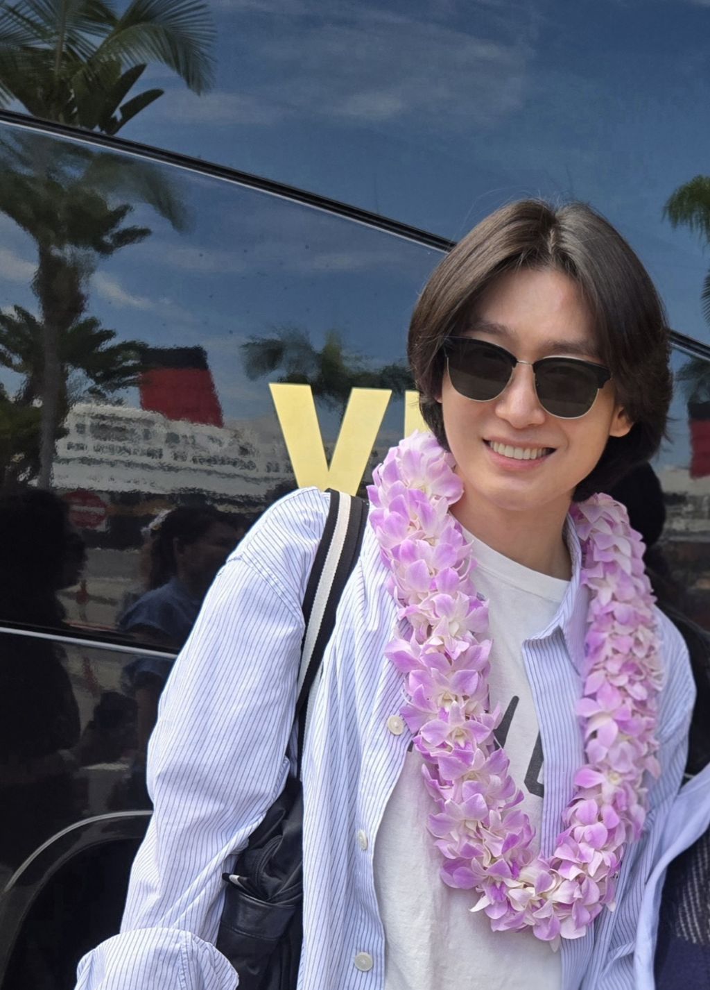 A moment captured by a fan of Kim Yongbin