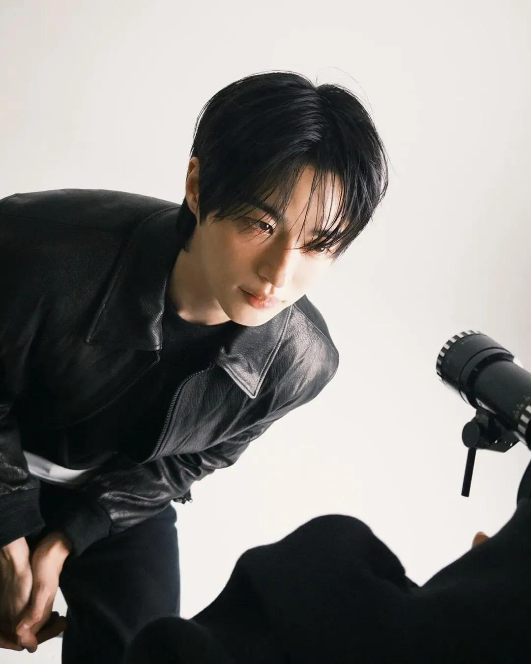 A moment captured by a fan of Byeon Wooseok