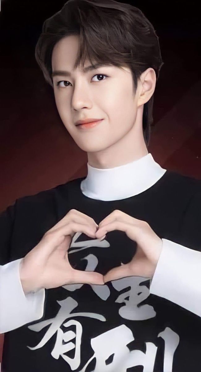 Behind-the-scenes cut of Wang Yibo