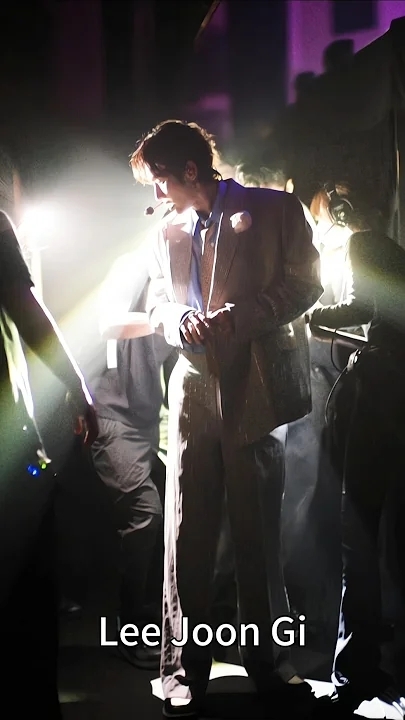 Recent activity shot of Lee Joongi