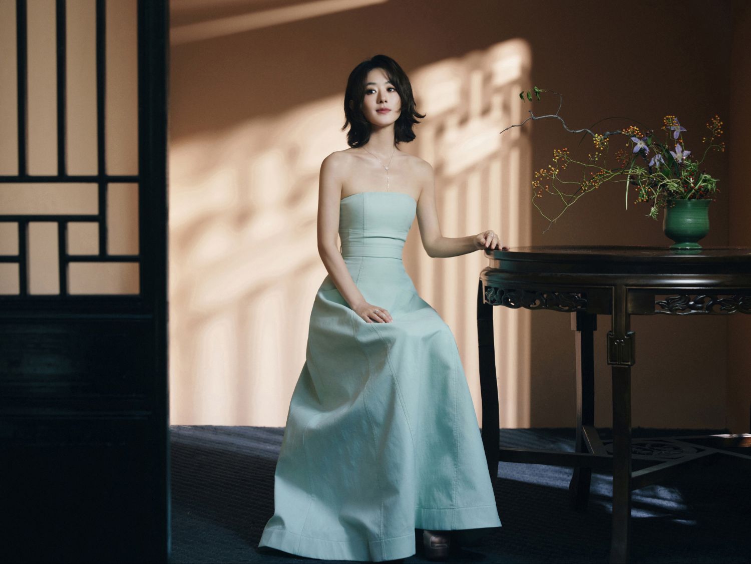 A moment captured by a fan of Zhao Liying