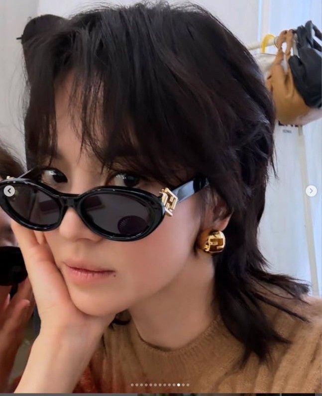Recent activity shot of Song Hyekyo