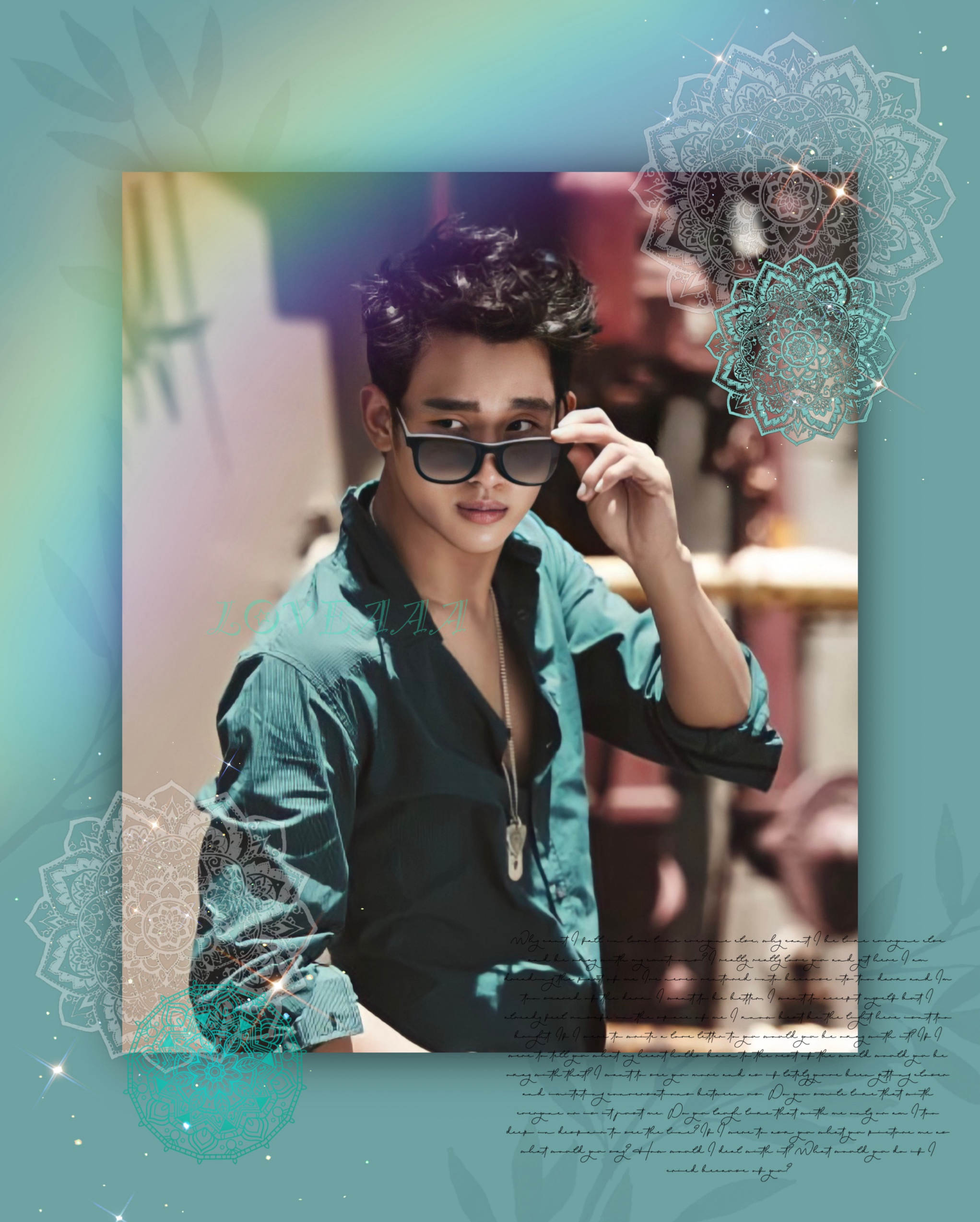 Recent activity shot of Kim Soohyun