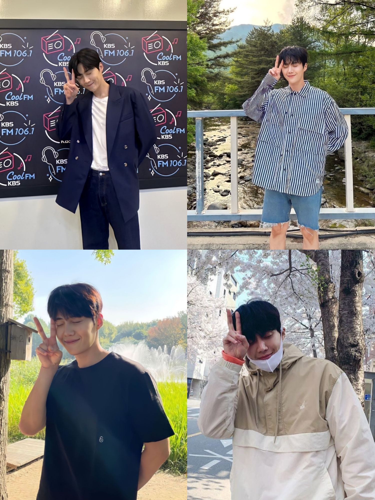 粉丝拍下的金宣虎瞬间