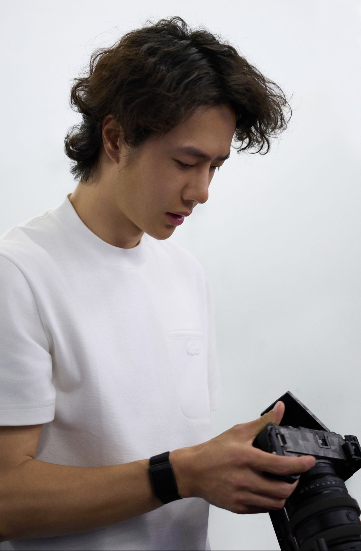 Recent activity shot of Wang Yibo