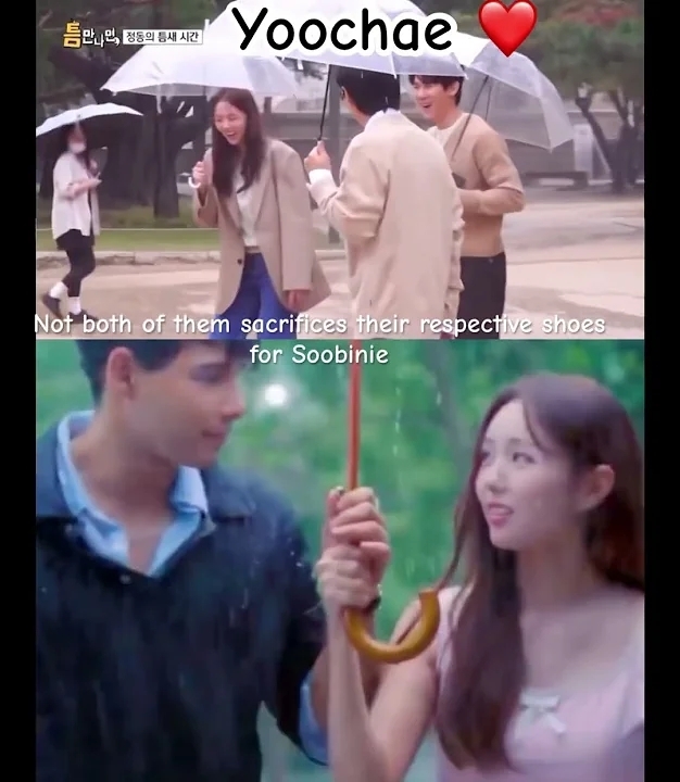 Behind-the-scenes cut of Chae Subin