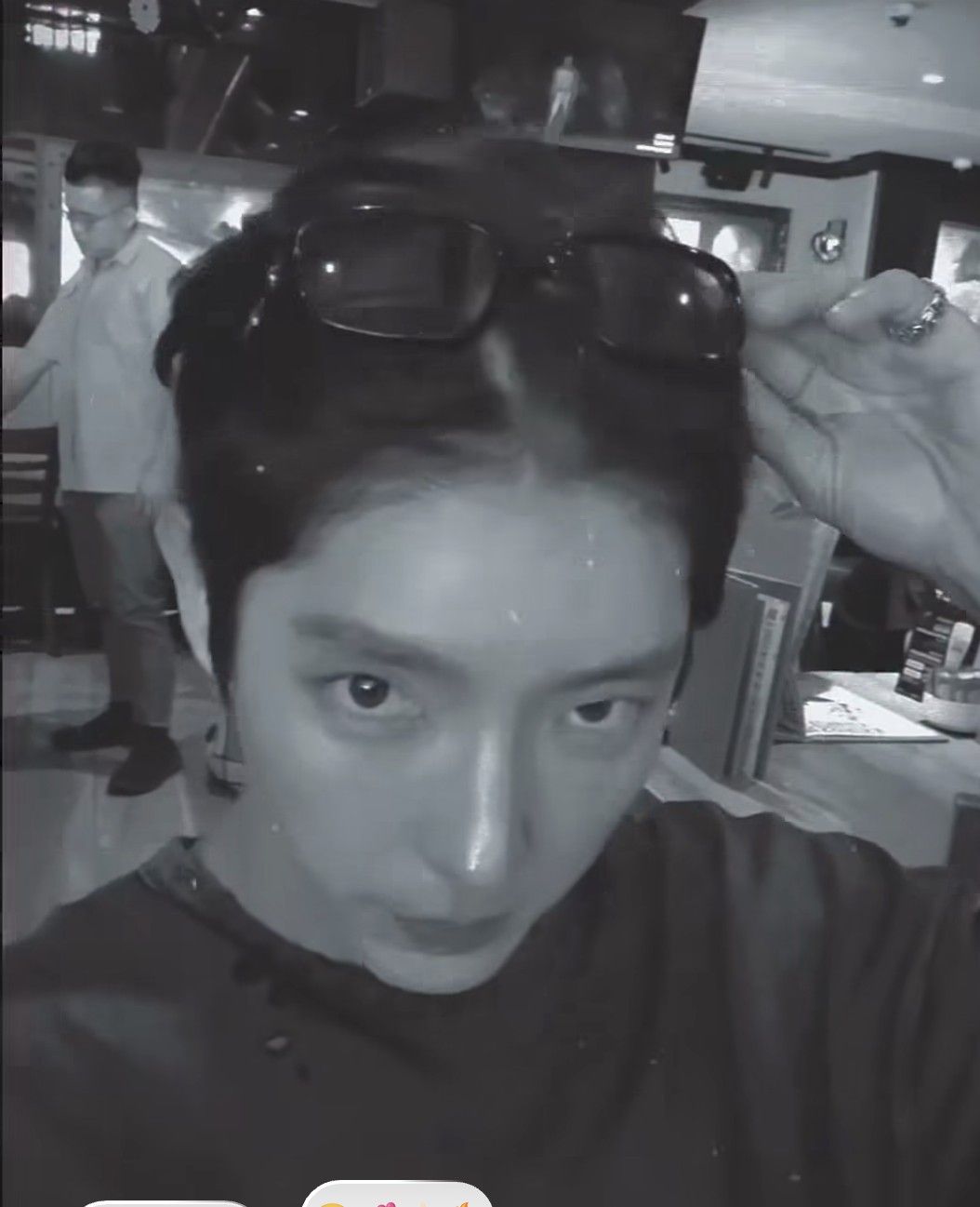 A moment captured by a fan of Lee Joongi