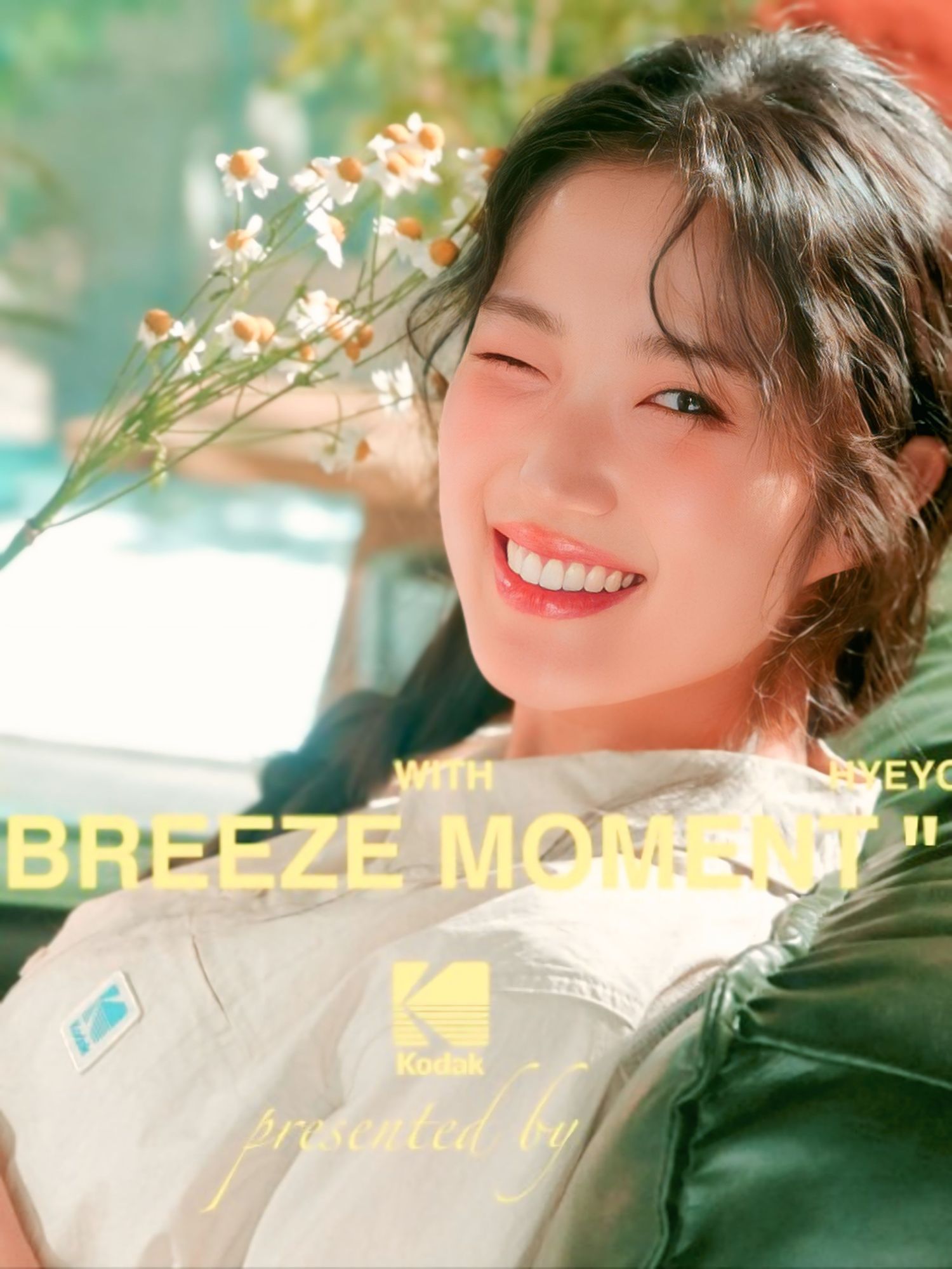 Behind-the-scenes cut of Kim Hyeyoon