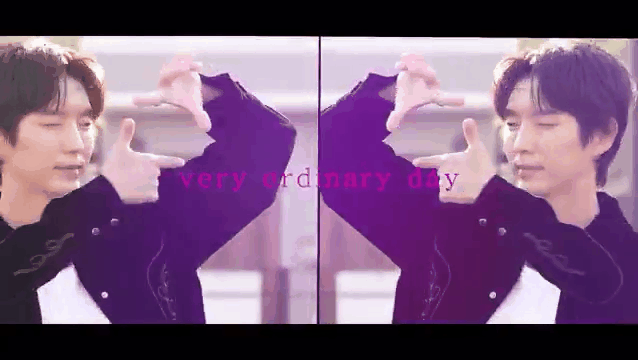 Behind-the-scenes cut of Lee Joongi