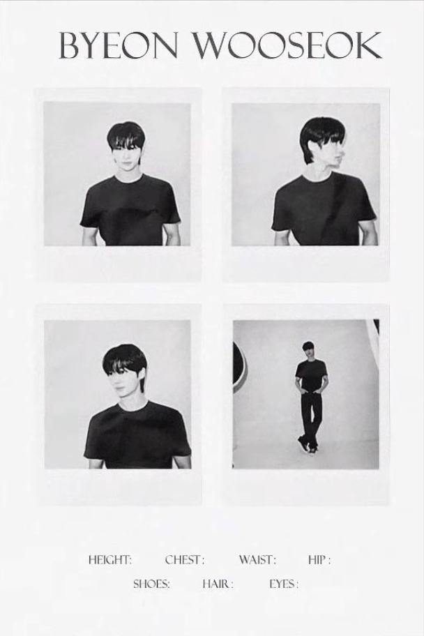 Behind-the-scenes cut of Byeon Wooseok