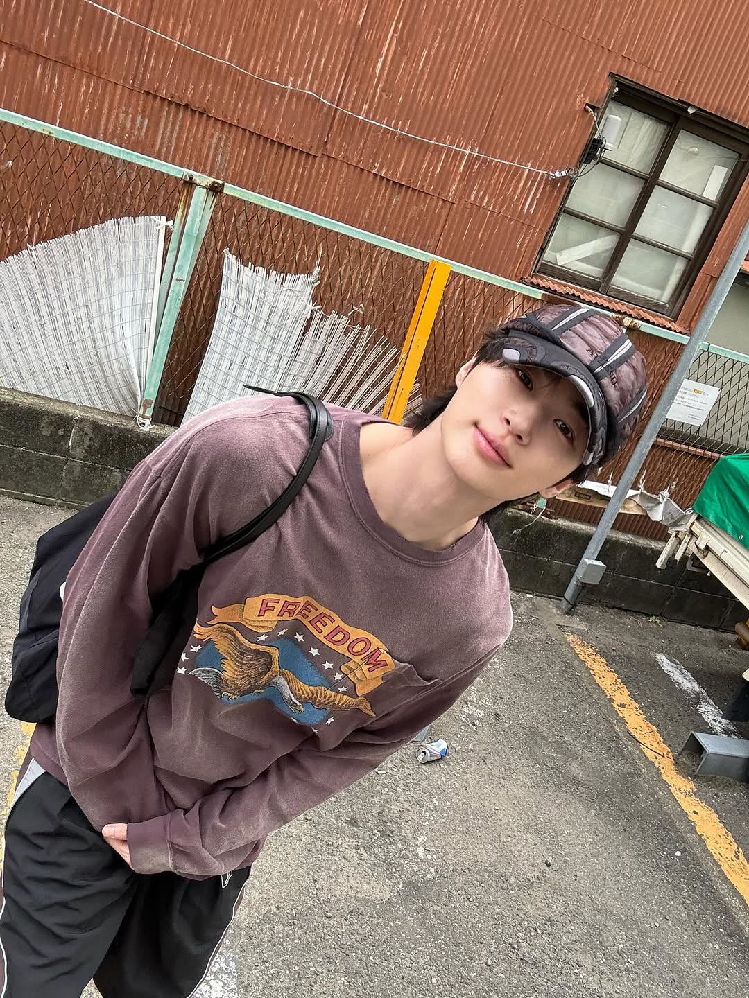 A moment captured by a fan of Byeon Wooseok
