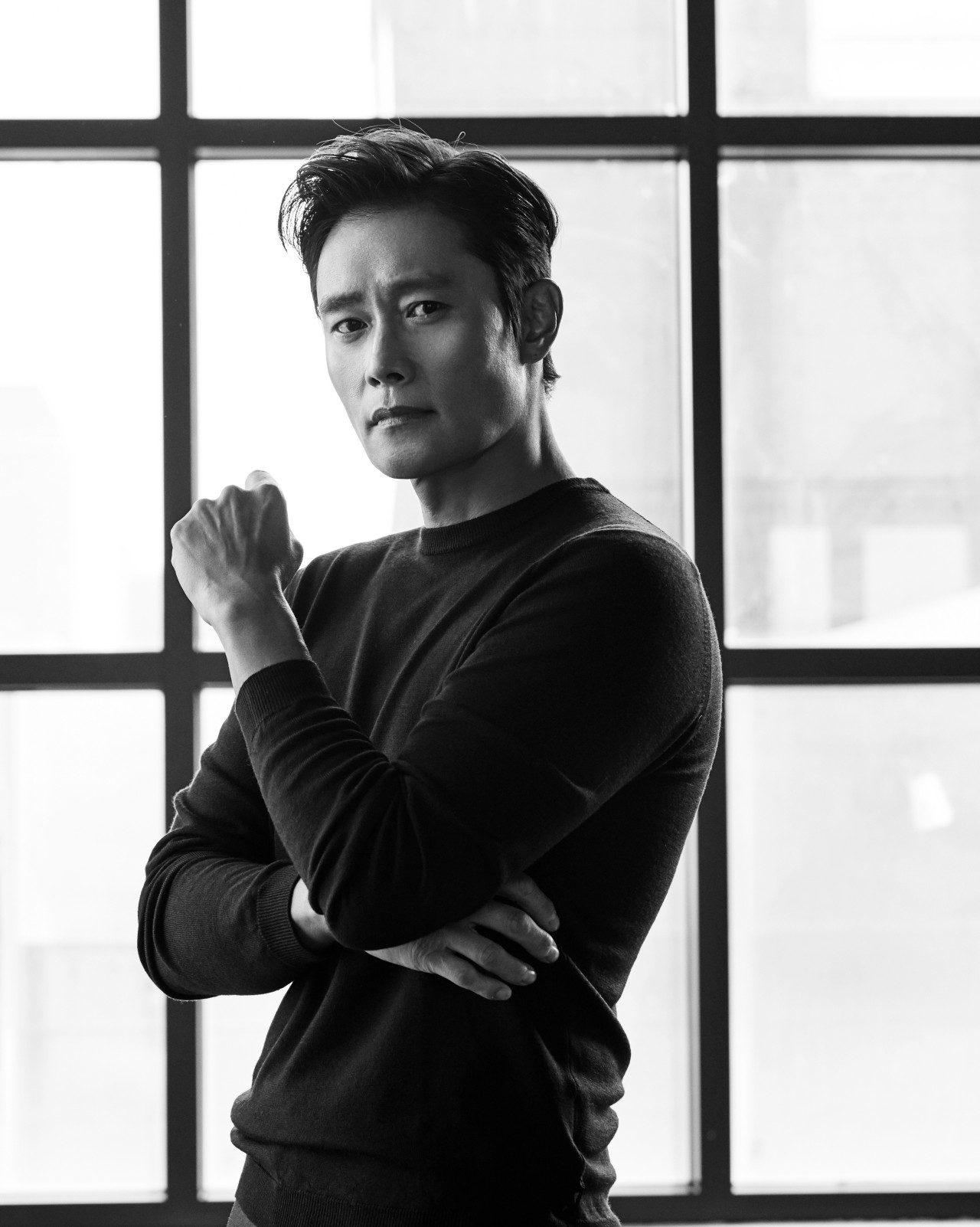 A moment captured by a fan of Lee Byunghun