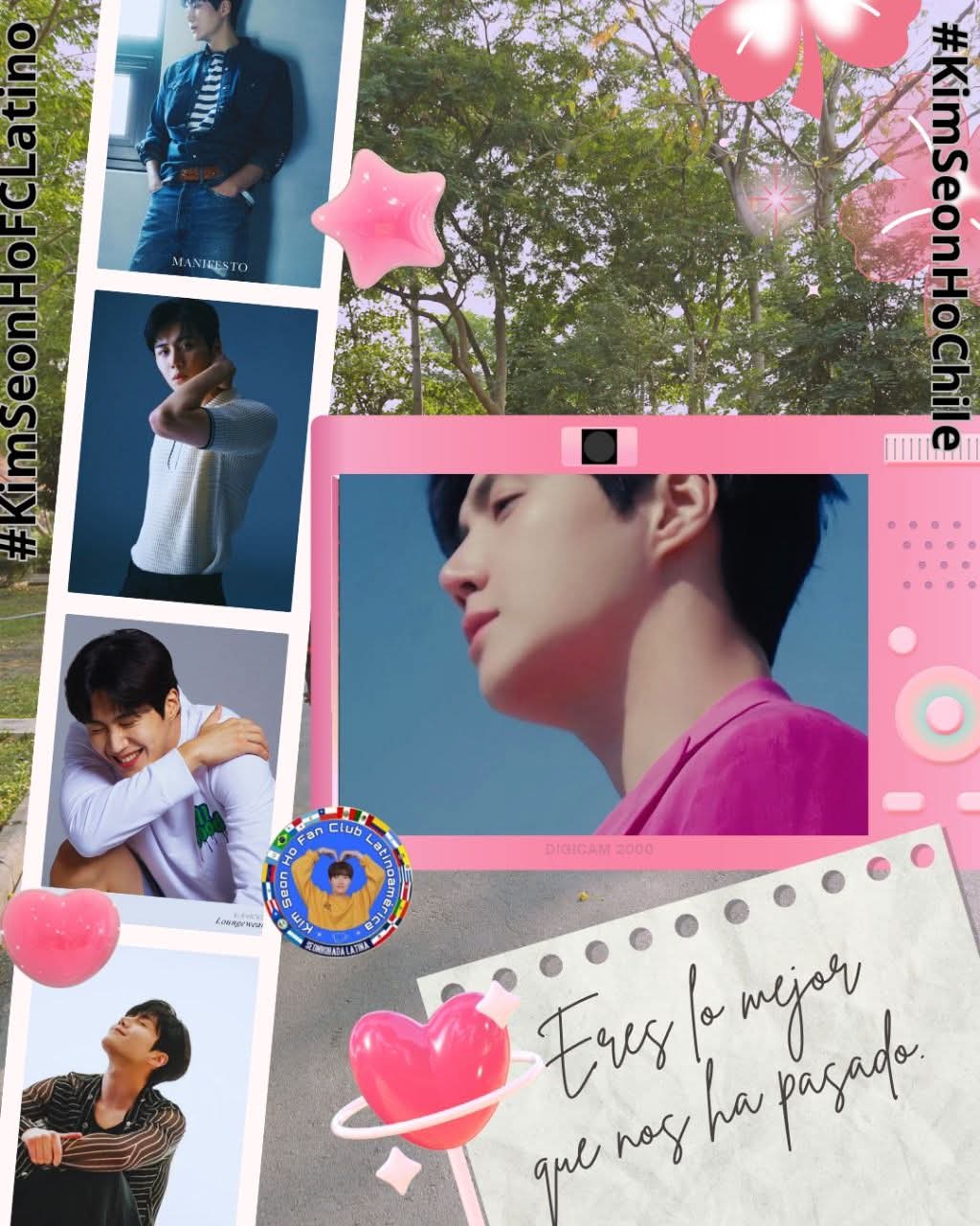 Behind-the-scenes cut of Kim Seonho