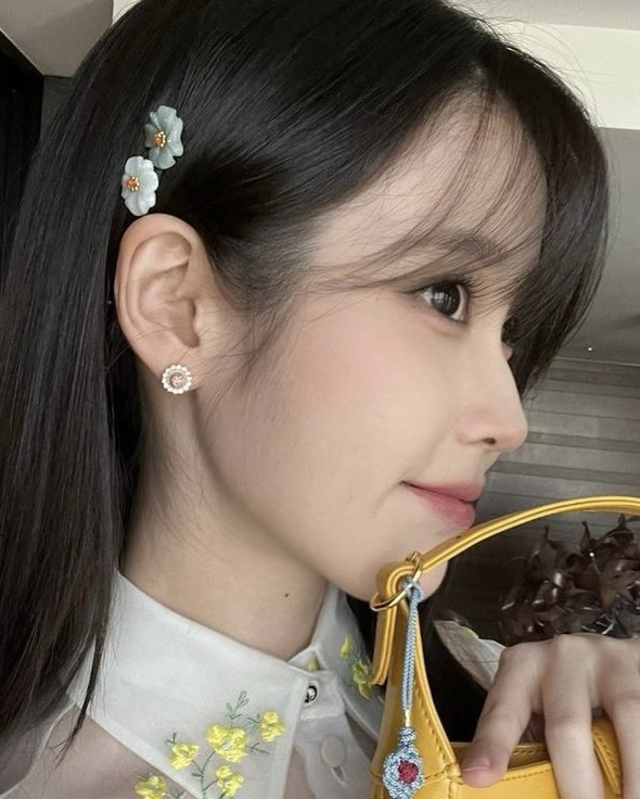A moment captured by a fan of IU