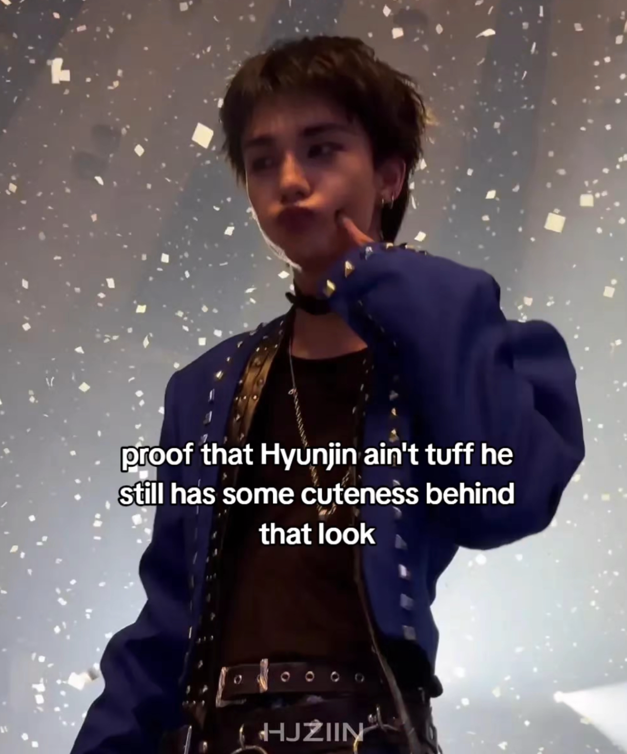 Behind-the-scenes cut of Kim Hyunjin