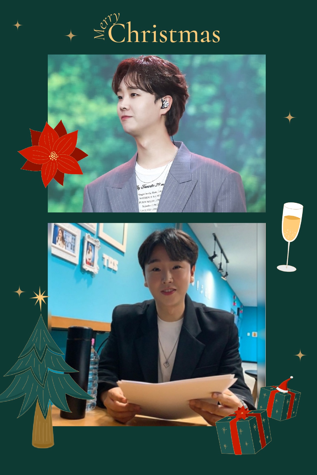 Behind-the-scenes cut of Song Minjun