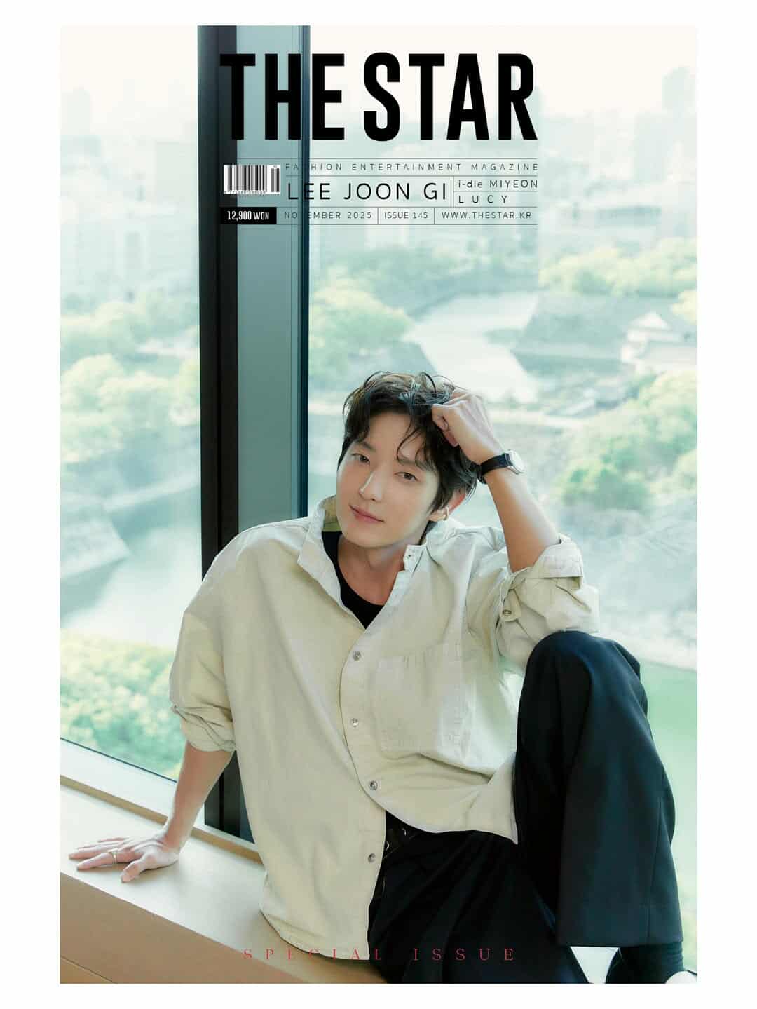 Behind-the-scenes cut of Lee Joongi