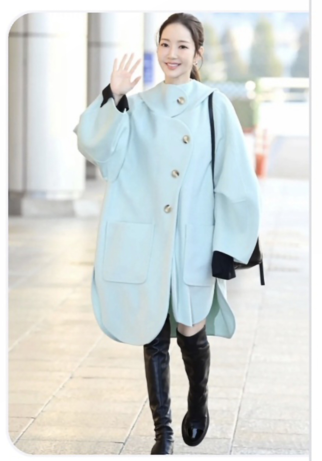 パク・ミニョンのビハインドカット