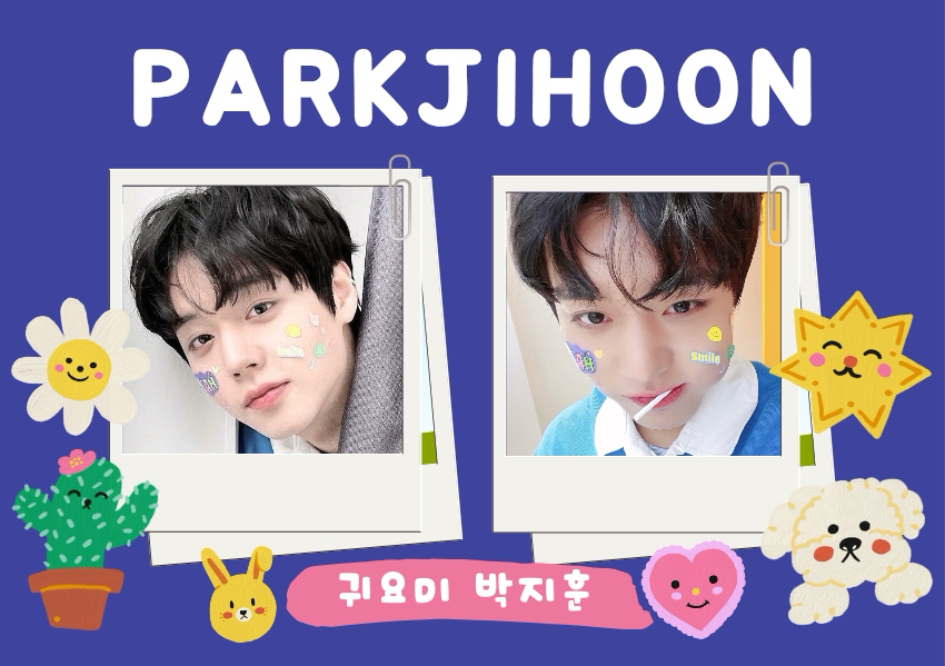 Behind-the-scenes cut of Park Jihoon