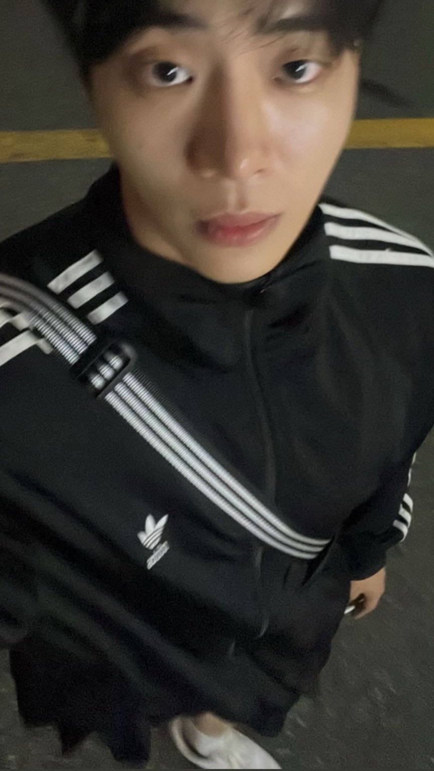 Behind-the-scenes cut of Choo Youngwoo