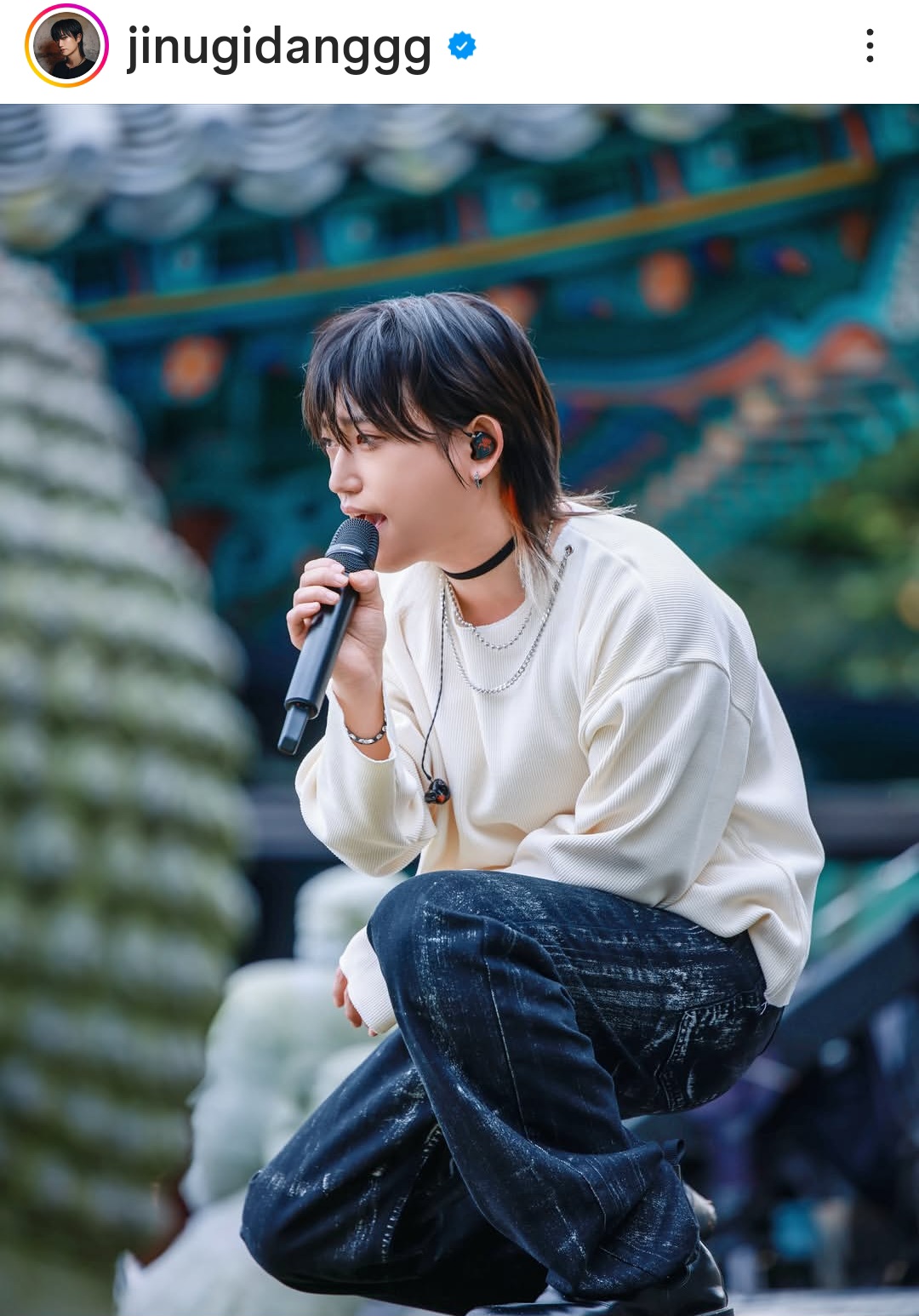 Recent activity shot of Son Jinwook