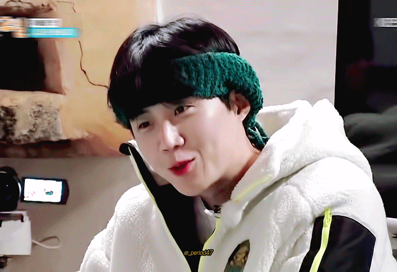 Behind-the-scenes cut of Kim Seonho