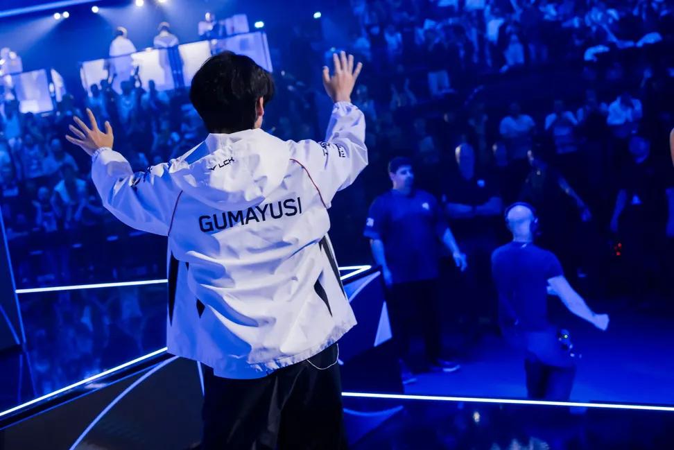 A moment captured by a fan of Gumayusi