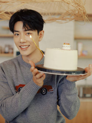 Latest photo of Xiao Zhan