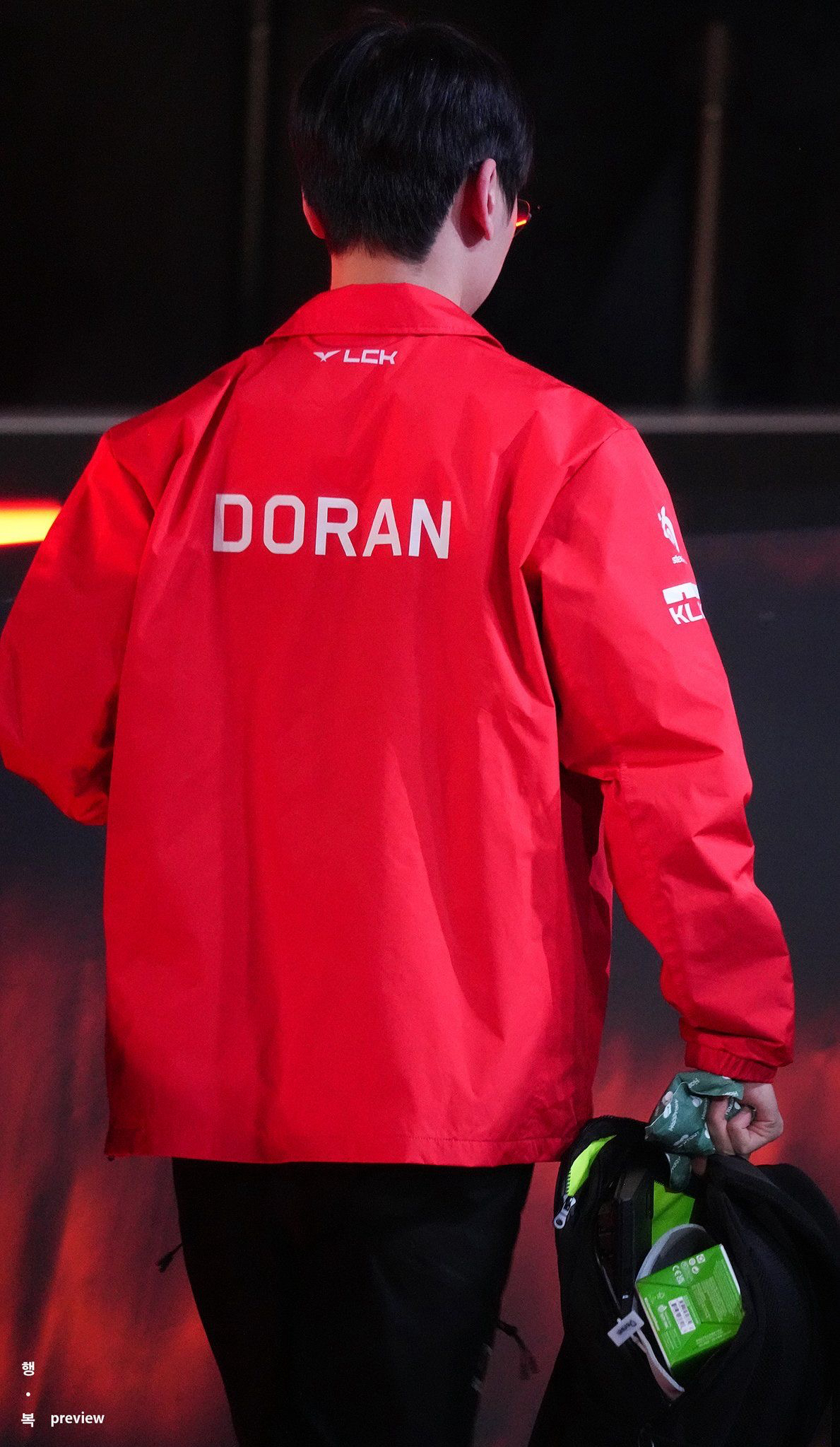 Special wallpaper made by Doran's fans