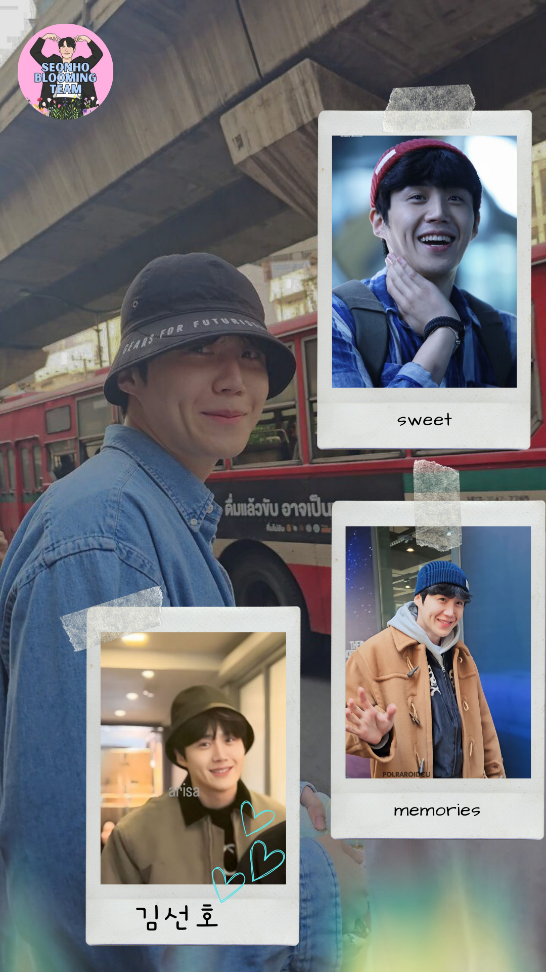 Behind-the-scenes cut of Kim Seonho