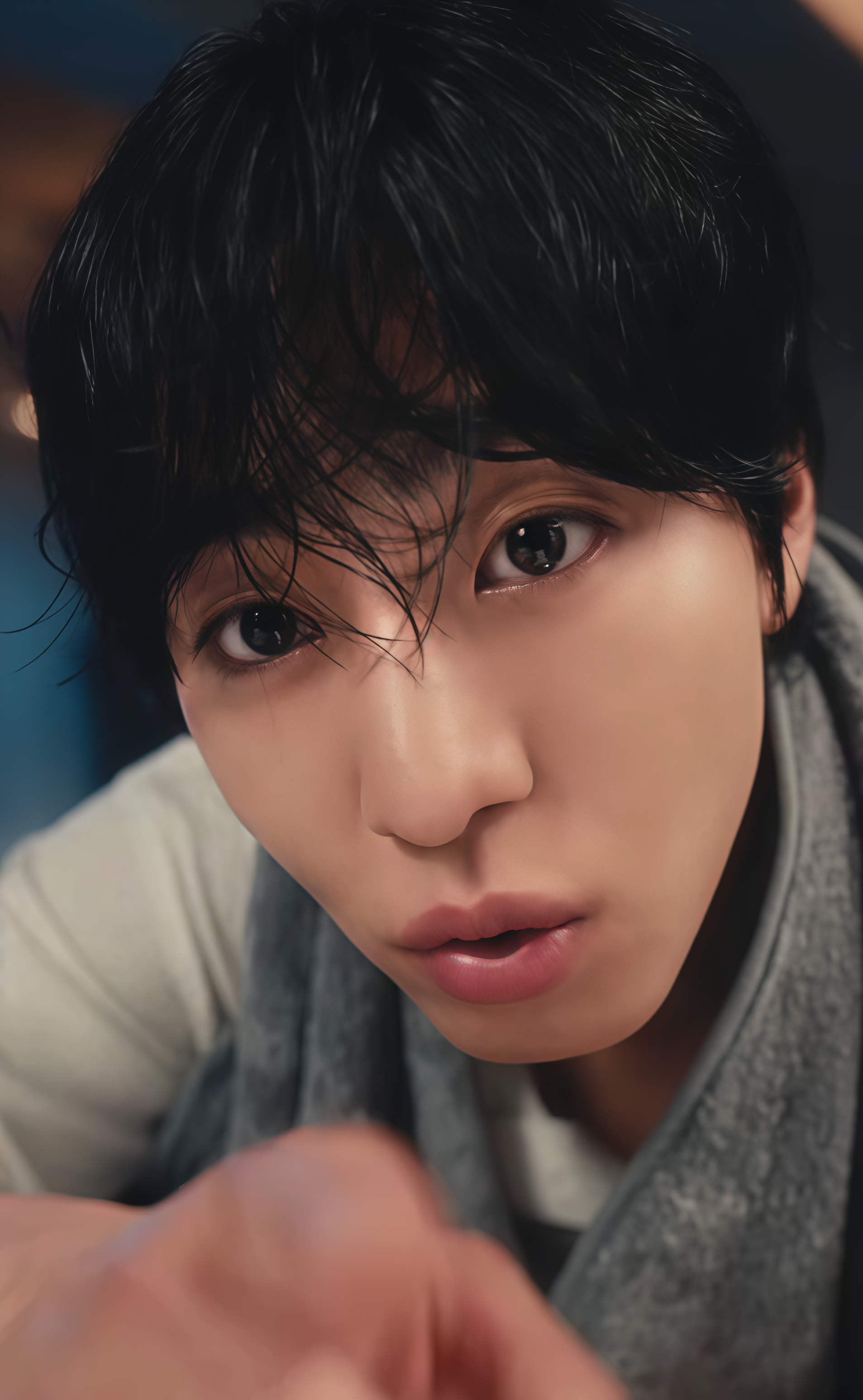 A moment captured by a fan of Ahn Hyoseop