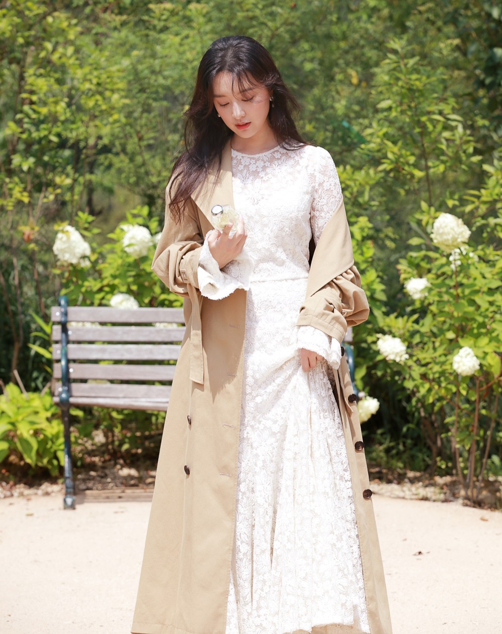 A moment captured by a fan of Kim Jiwon