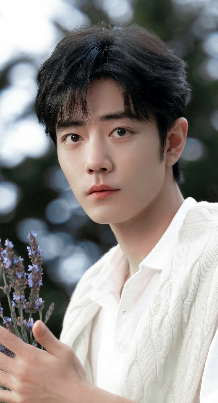 Special wallpaper made by Xiao Zhan's fans