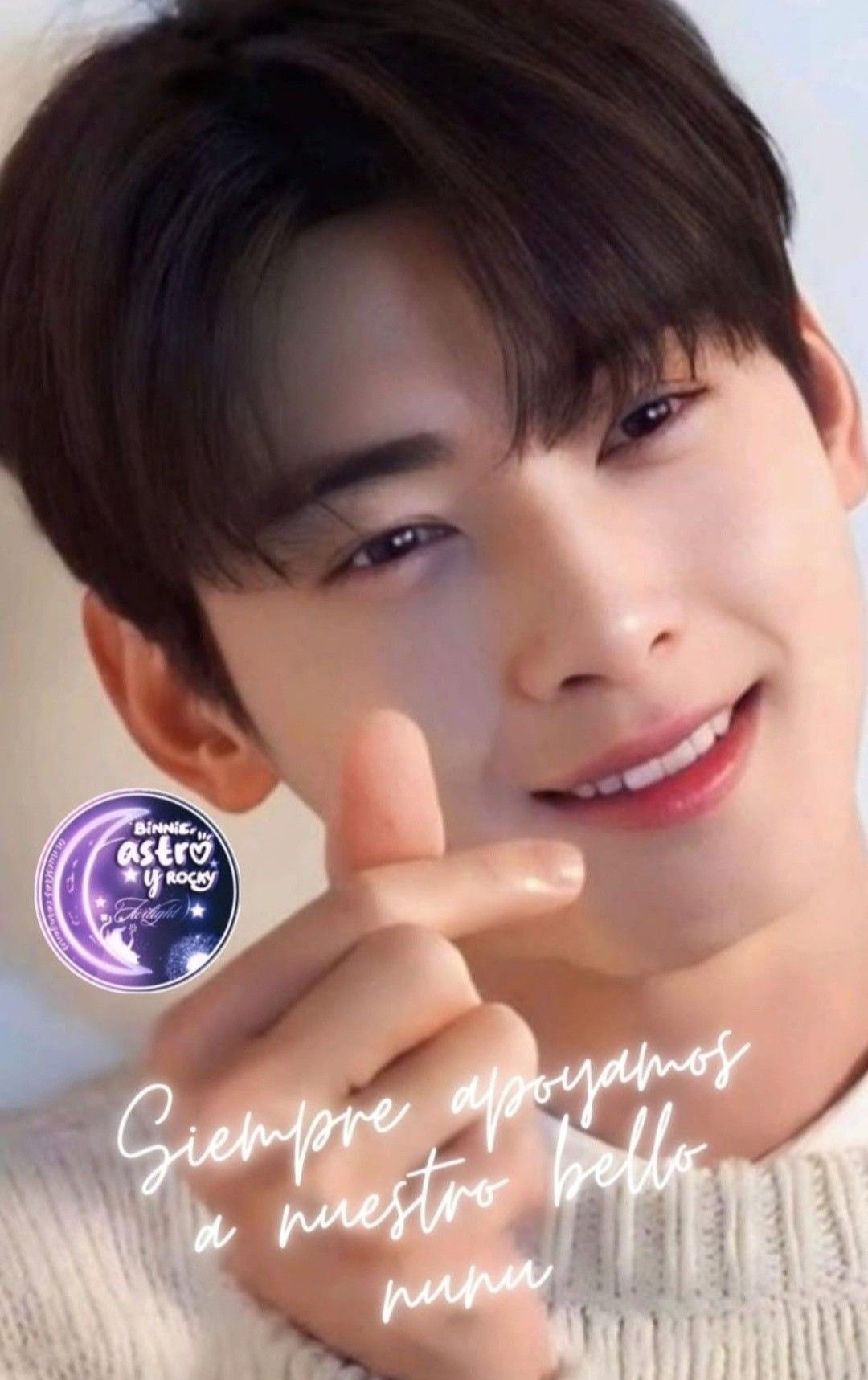 A moment captured by a fan of Cha Eunwoo