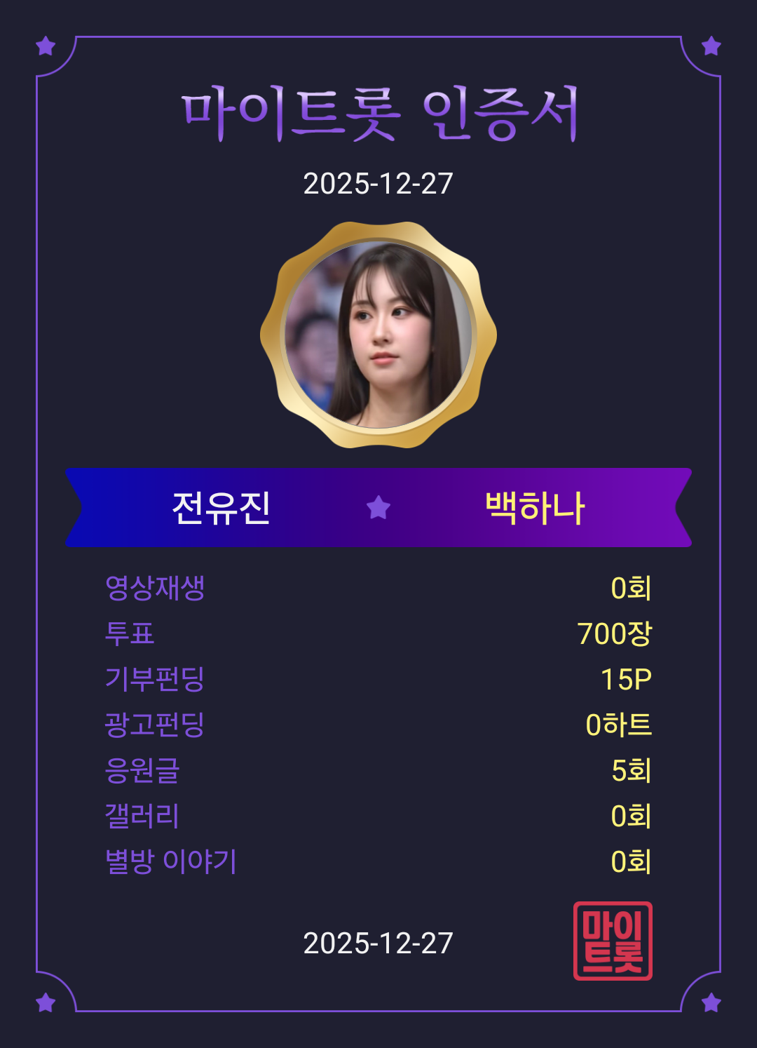 Cuplikan di balik layar dari Jeon Yujin