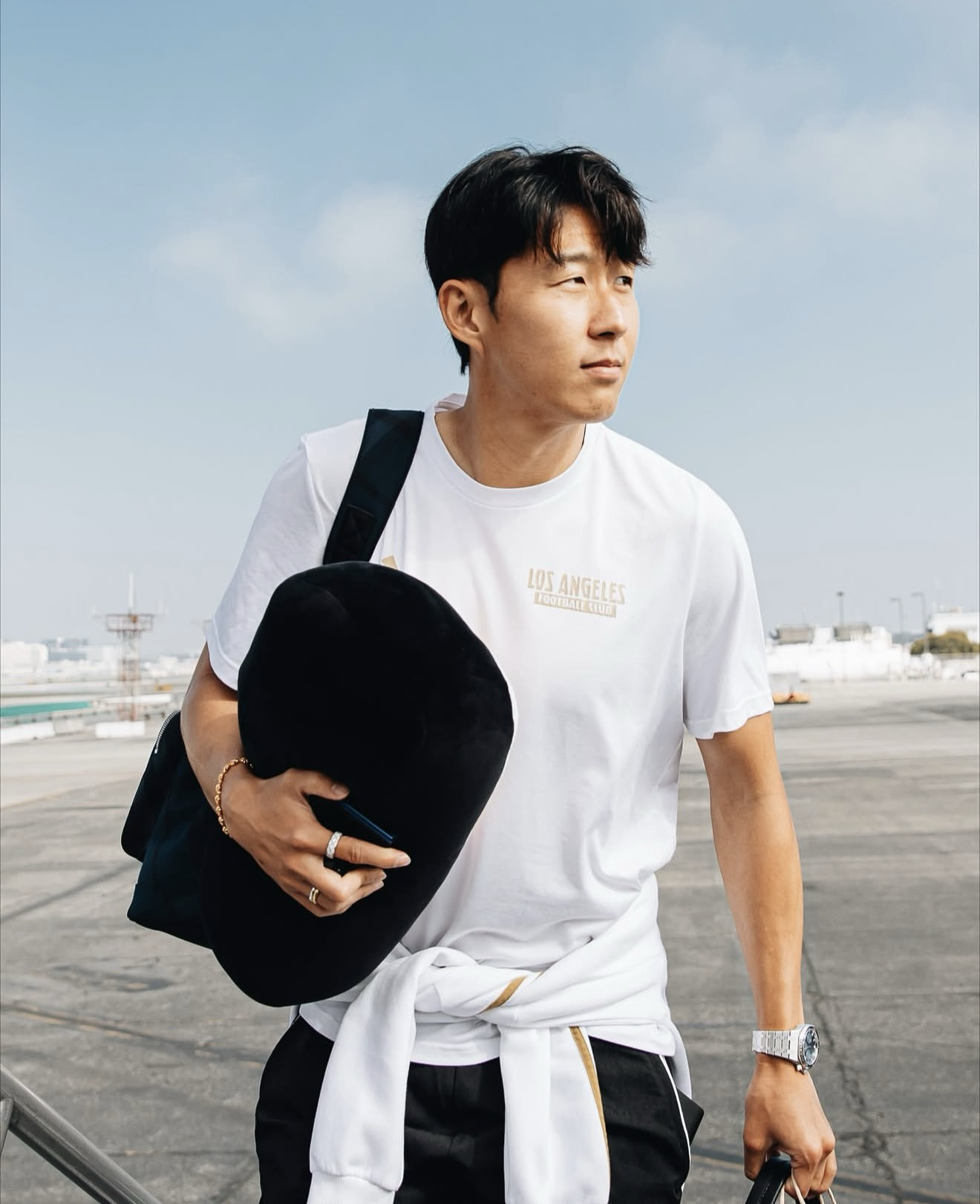 粉絲拍下的Son Heungmin瞬間