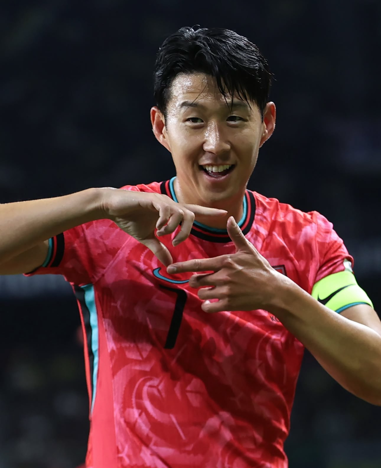 A moment captured by a fan of Son Heungmin